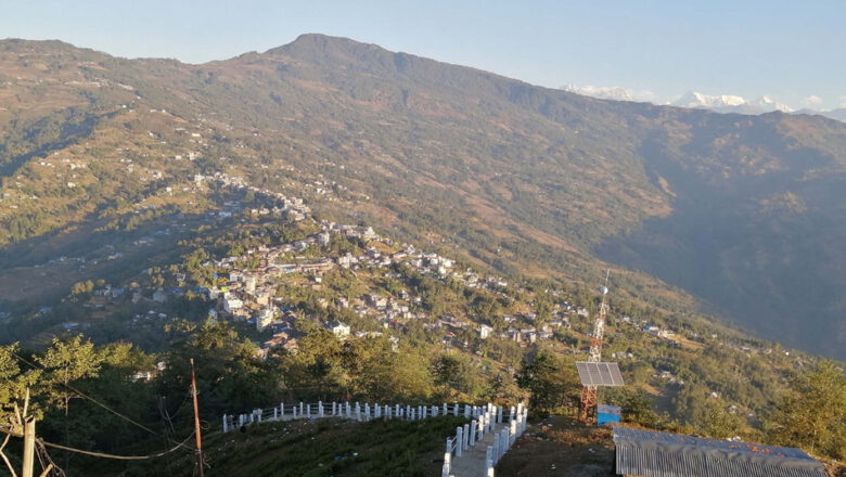 दिक्तेल बजारको सडक ढलान सकियो, सौन्दर्यकरणको काम धमाधम हुँदै