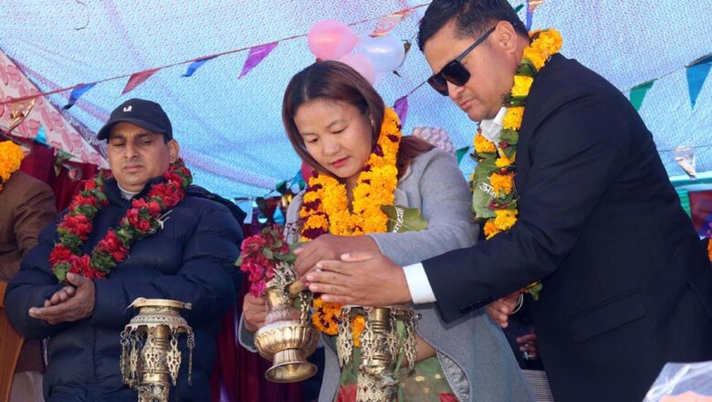 हलेसी तुवाचुङमा छैटौँ राष्ट्रपति रनिङ शिल्ड प्रतियोगिता सुरु