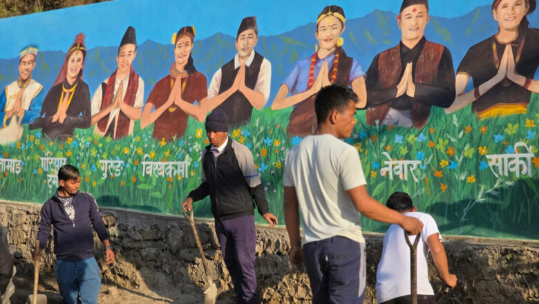 सौन्दर्यकरण, पहिचान र दिगो विकासमा फड्को मार्दै साकेला गाउँपालिका