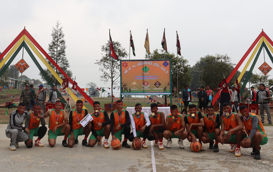 रणभीम गणलाई भलिबल र बास्केट बलमा ‘बाहिनीपति ट्रफी–२०८३’को उपाधि