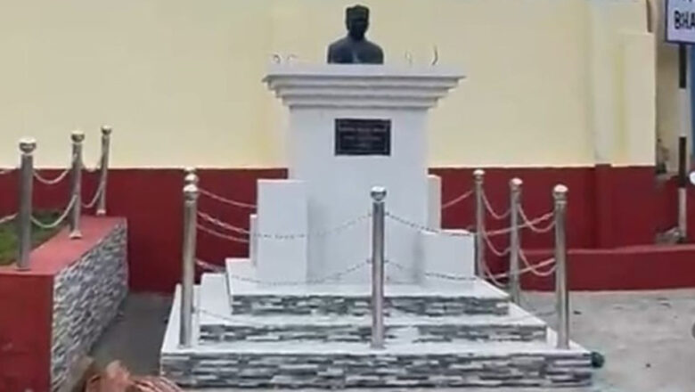 दिक्तेल बजारमा आदिकवि भानुभक्त आचार्यको सालिक पुनः निर्माण गरियो