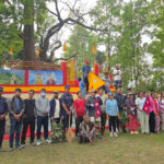 श्रम साकेला अभियान : जनश्रमदानमार्फत साकेला थान र पार्क (उद्यान)को सरसफाइ