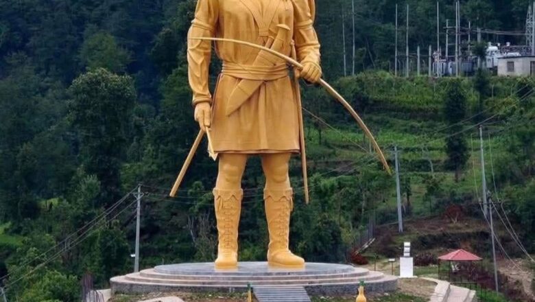 प्रथम किराती राजा यलम्बरको ११० फिट अग्लो प्रतिमासहितको उद्यान उद्घाटन विवादमा