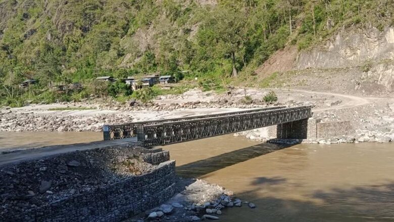 खोटाङको दुई नाकामा बेलिब्रिज : बङ्शिलाघाटको हटाउन थालियो, फोक्सिङटारको तयारी