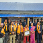 घरविहीन विपन्न परिवारलाई नगरपालिकाले उपलब्ध गरायो भूकम्प प्रतिरोधी नयाँ घर