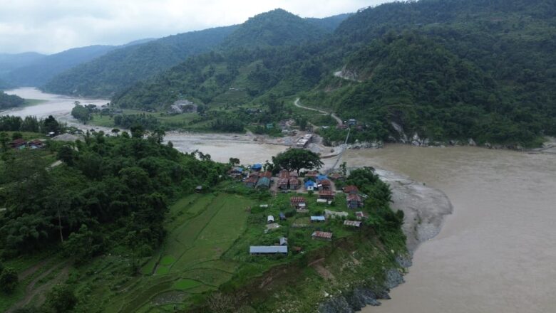 वर्षाद् सुरु सुनासाथ बाढीको त्रासमा रात कटाउँछन् धाप्लाङघाटवासी !