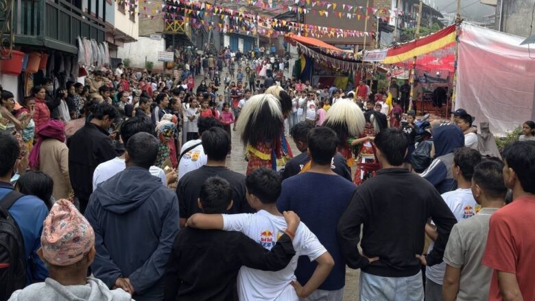 नेवार समुदायको प्रमुख चाड लाखेजात्रा : भोटेकोशी बाढीका कारण औपचारिकता मात्रै पूरा